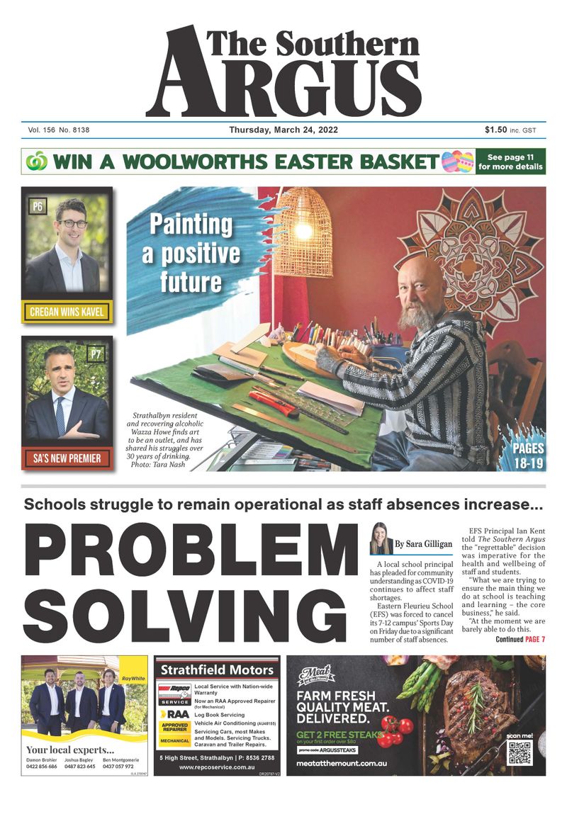 The Southern Argus - March 24, 2022 post image