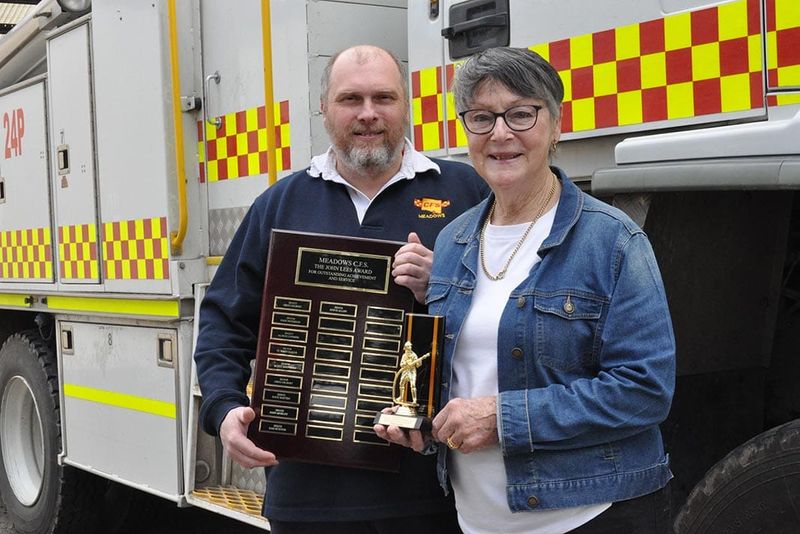 Meadows volunteer given the John Lees CFS Award post image