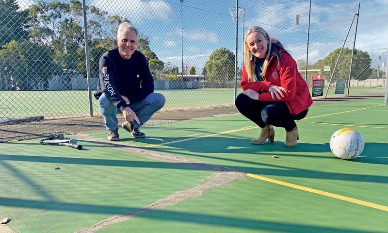 SCORE! Great net result as local sporting groups receive funding goal post image