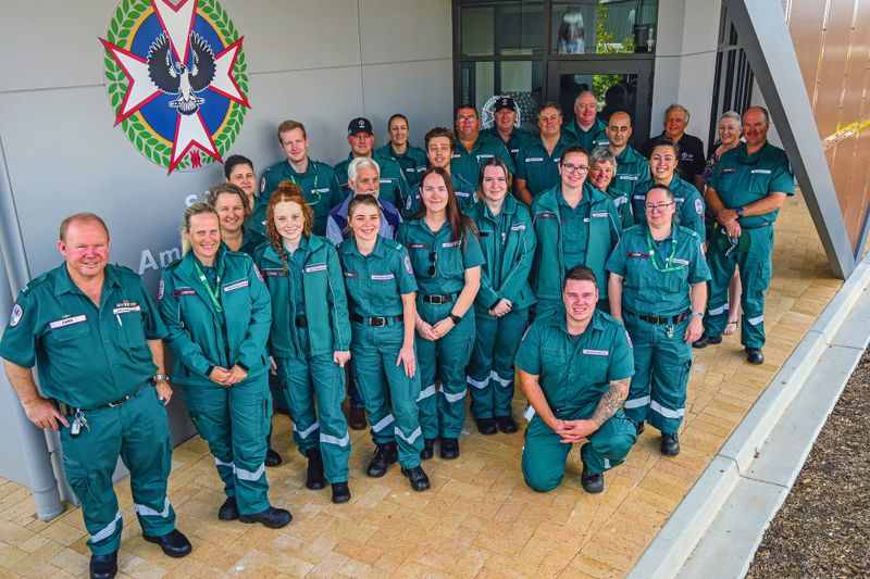 GREAT RESPONSE: Strathalbyn’s new ambulance station officially opened post image