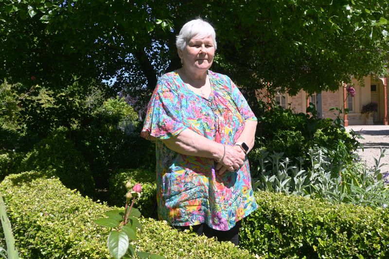 Domestic violence survivor supports others post image
