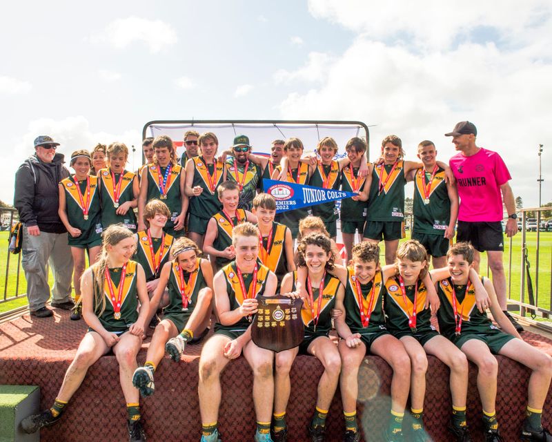 FIRST FLAG FOR MUDLARKS: Myponga/Sellicks take Junior Colt Grand Final glory post image