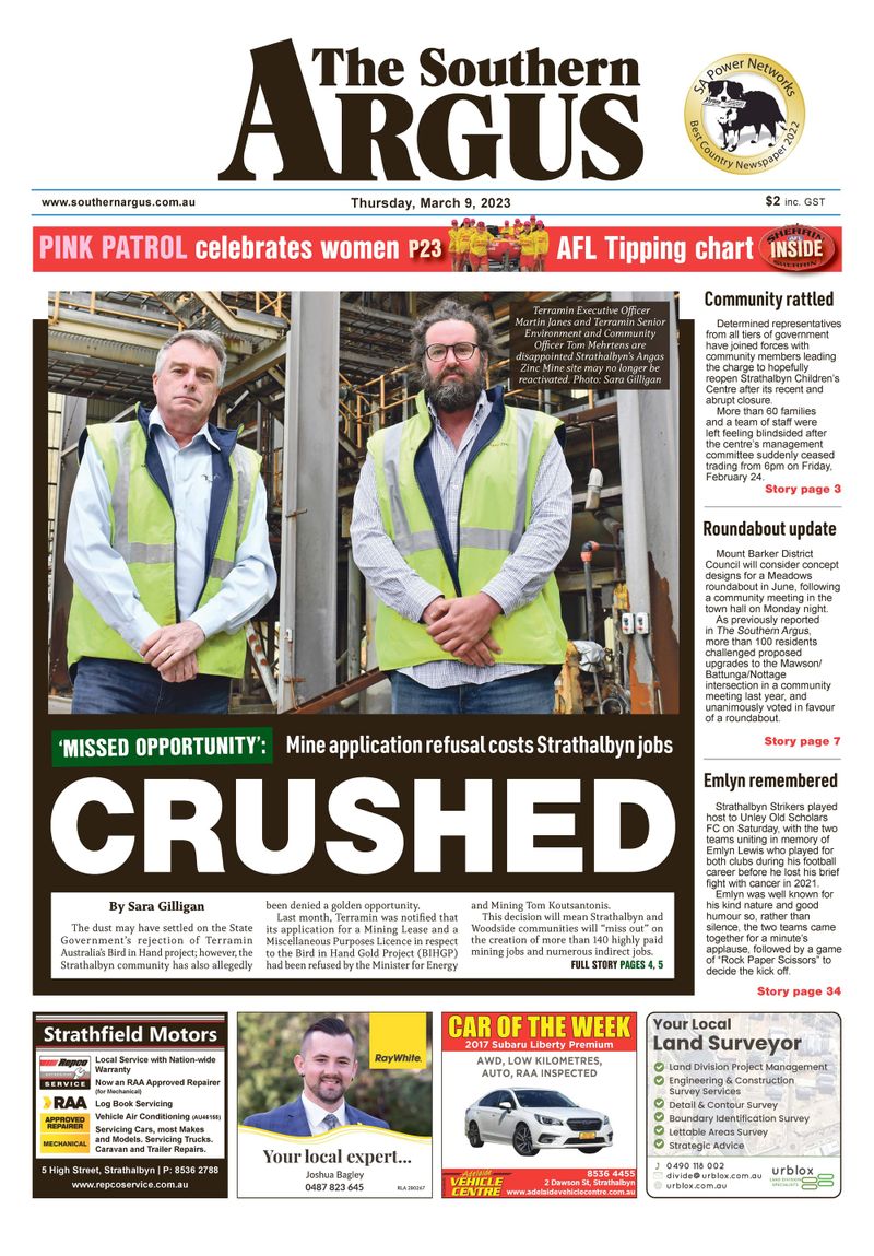 The Southern Argus - March 9, 2023 post image