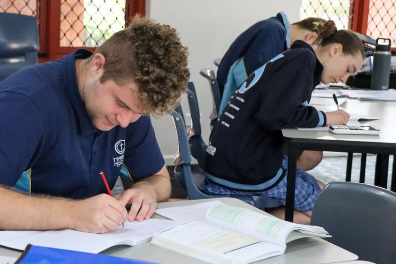 Exam season well underway post image