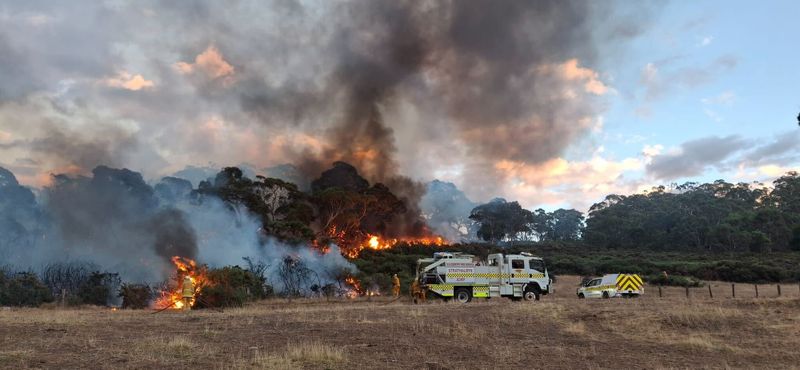 CFS halts Macclesfield fire post image