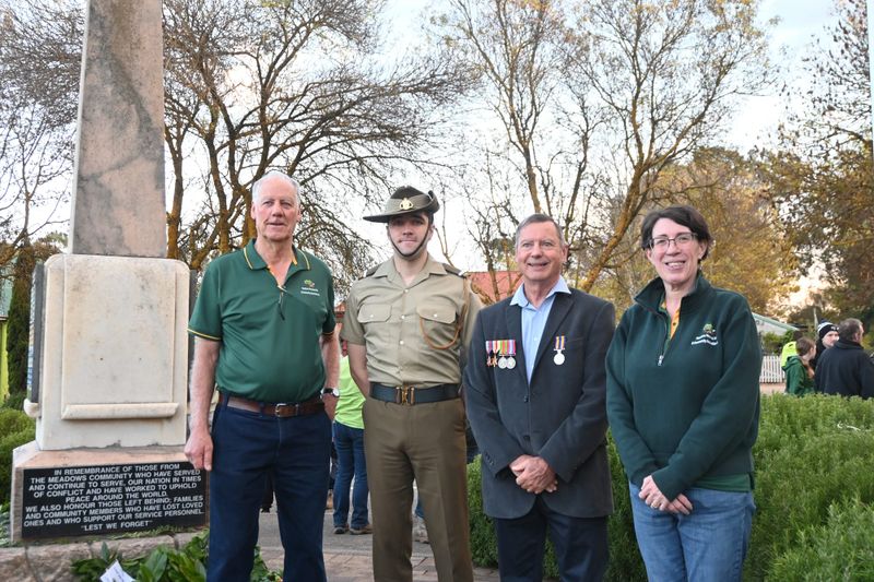 Meadows community stands together at dawn service post image
