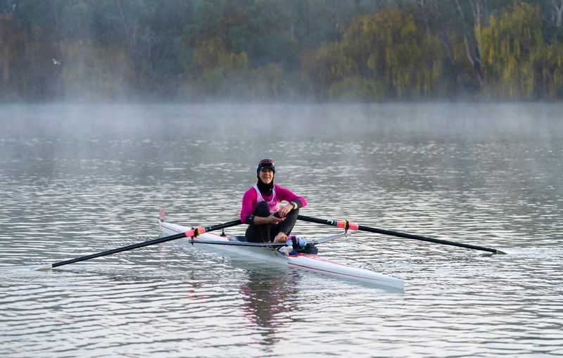 Tebneff ready to row post image