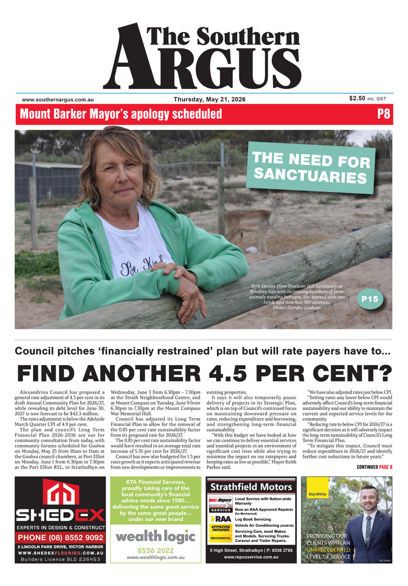 The Southern Argus - May 21, 2026 post image