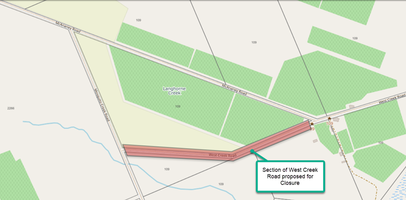 Council votes to close West Creek Road post image