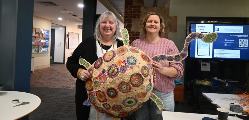 Weaving connections in Goolwa post image