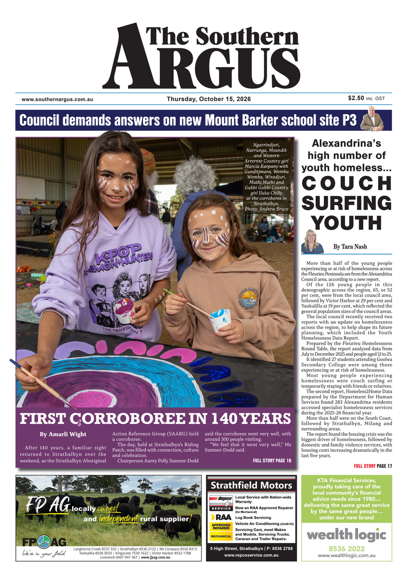 The Southern Argus - October 15, 2026 post image