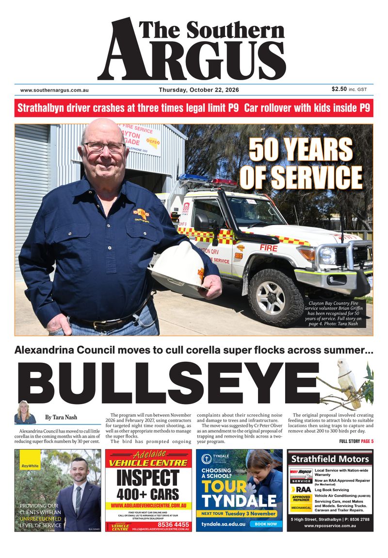The Southern Argus - October 22, 2026 post image