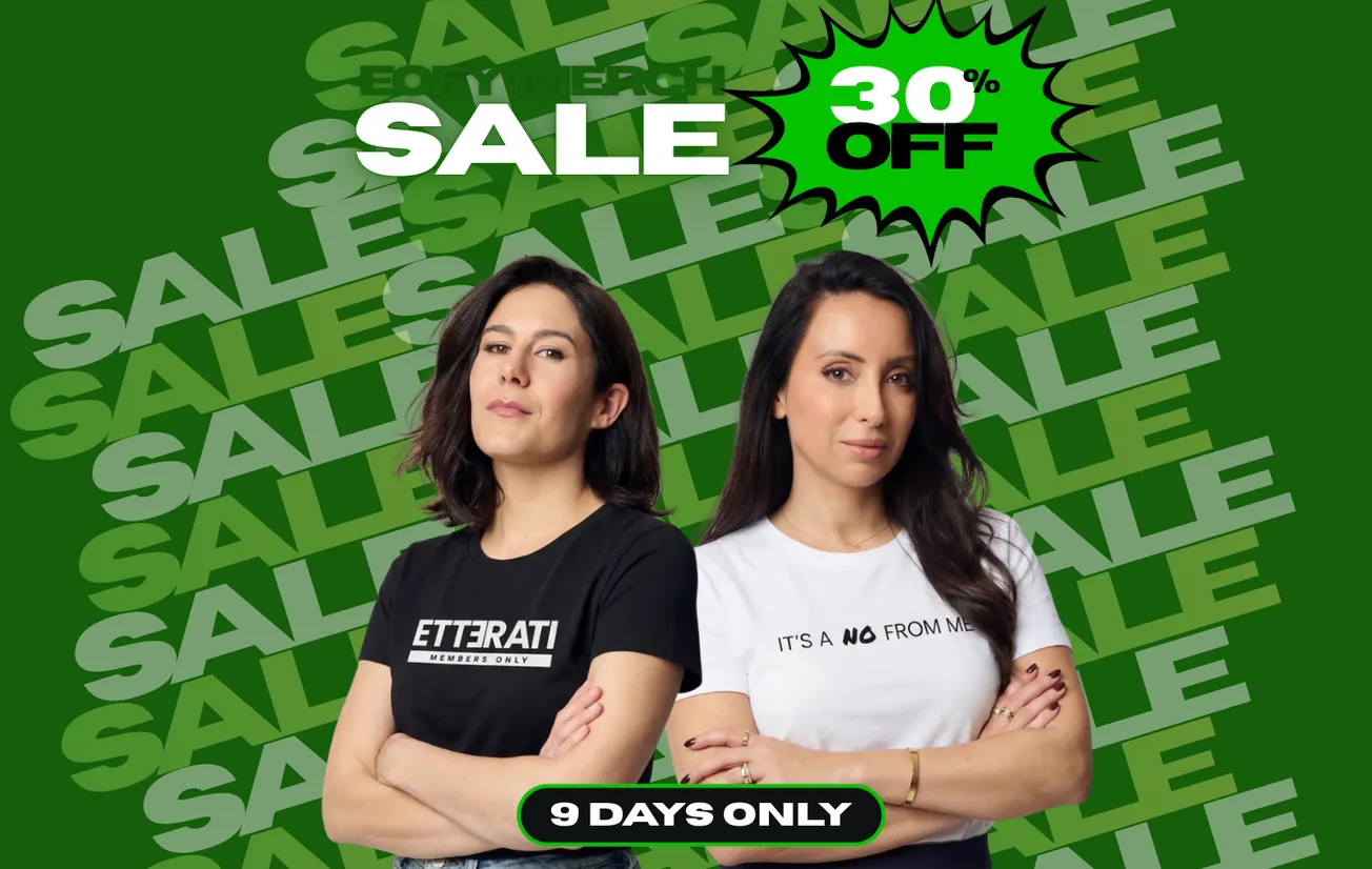 Etterati: It's sale time (plus a book deal)