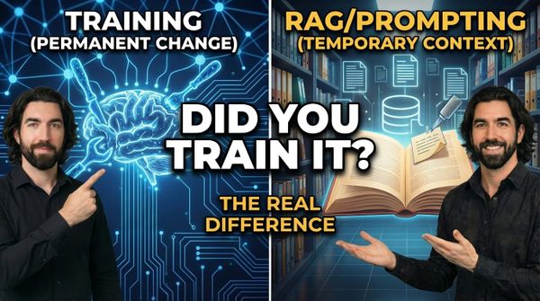 Why RAG Is Not Training Your AI