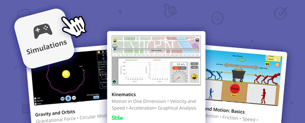 Bring science to life with the Simulations Widget