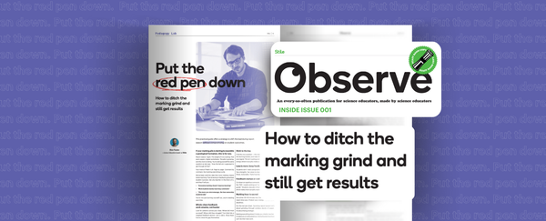 Marking and reports: practical ways to reduce the workload