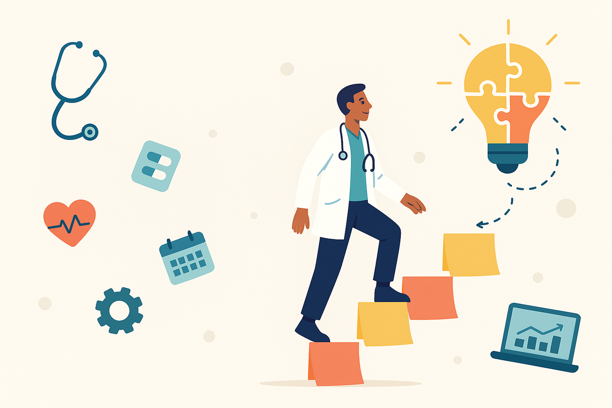 Soignant Entrepreneur : ne cherchez pas la bonne idée pour commencer… elle ne viendra pas tout de suite