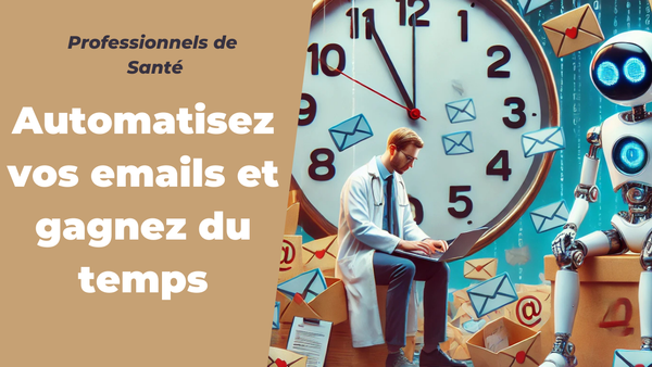 Professionnels de santé : automatisez vos e-mails avec l’IA pour gagner du temps