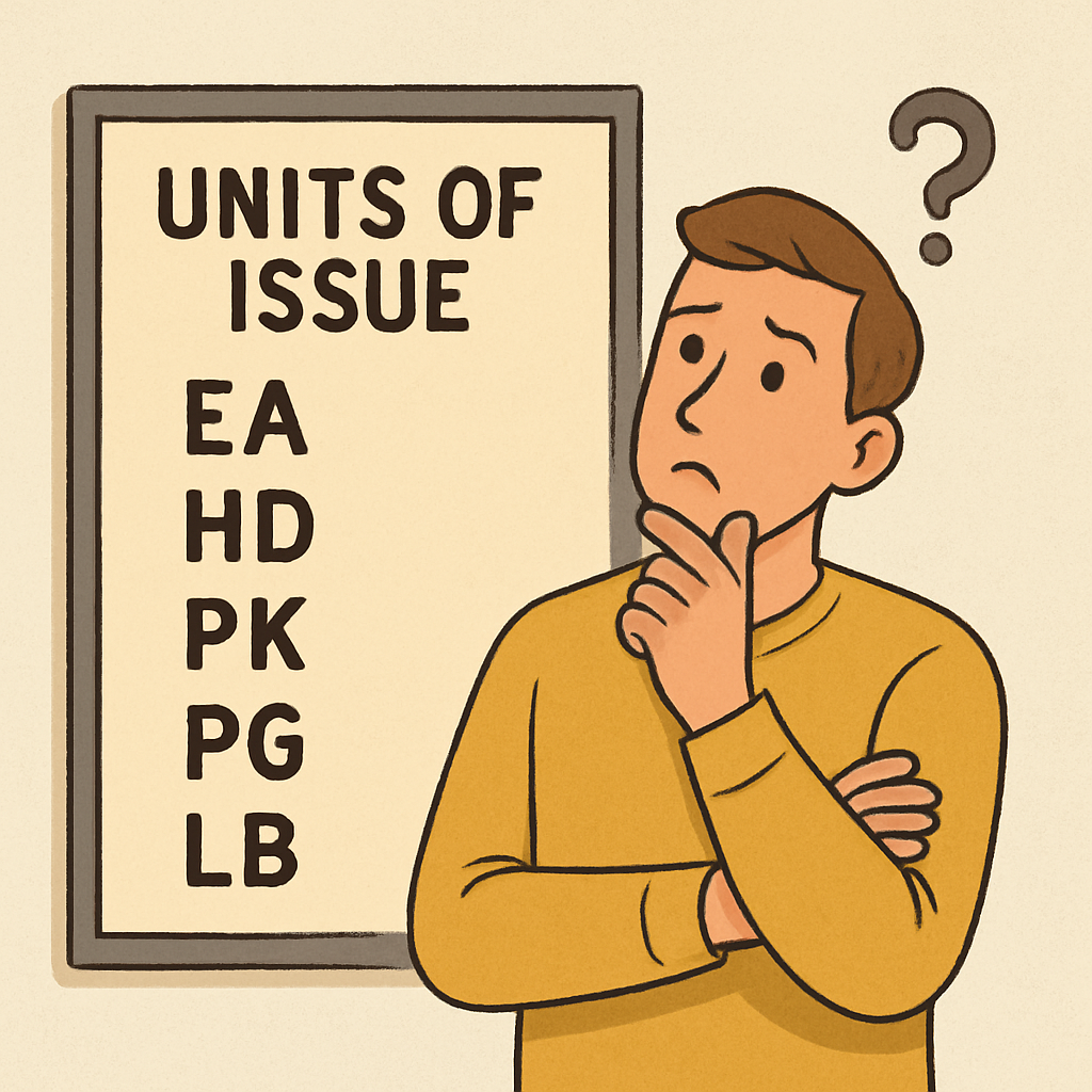 Understanding Unit of Issue in Government Contracting