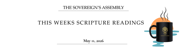 This Weeks Scripture Readings are Posted!