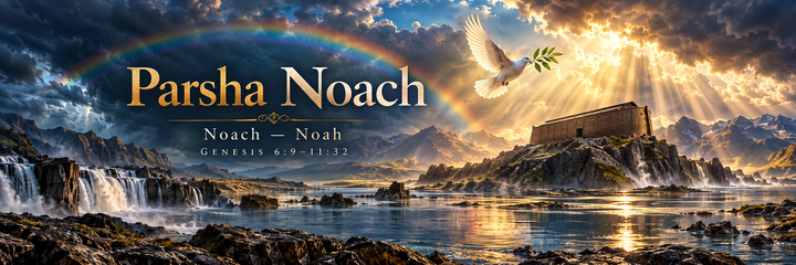 Noach  |  Noah |  נֹחַ