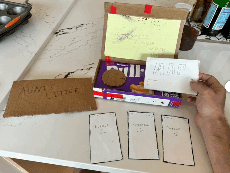 The transformation of an escape room puzzle box, Jidara.