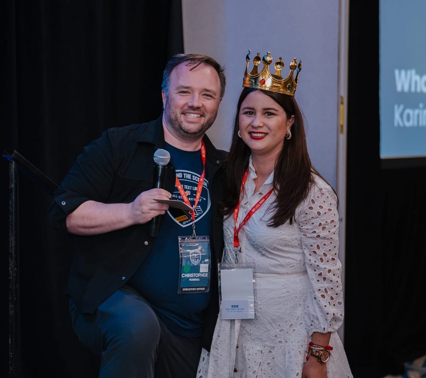 Christopher Pearsall, Crisis Text Line’s Chief of Staff, praising Handstand’s custom-designed team-building event for its fun and mission alignment.