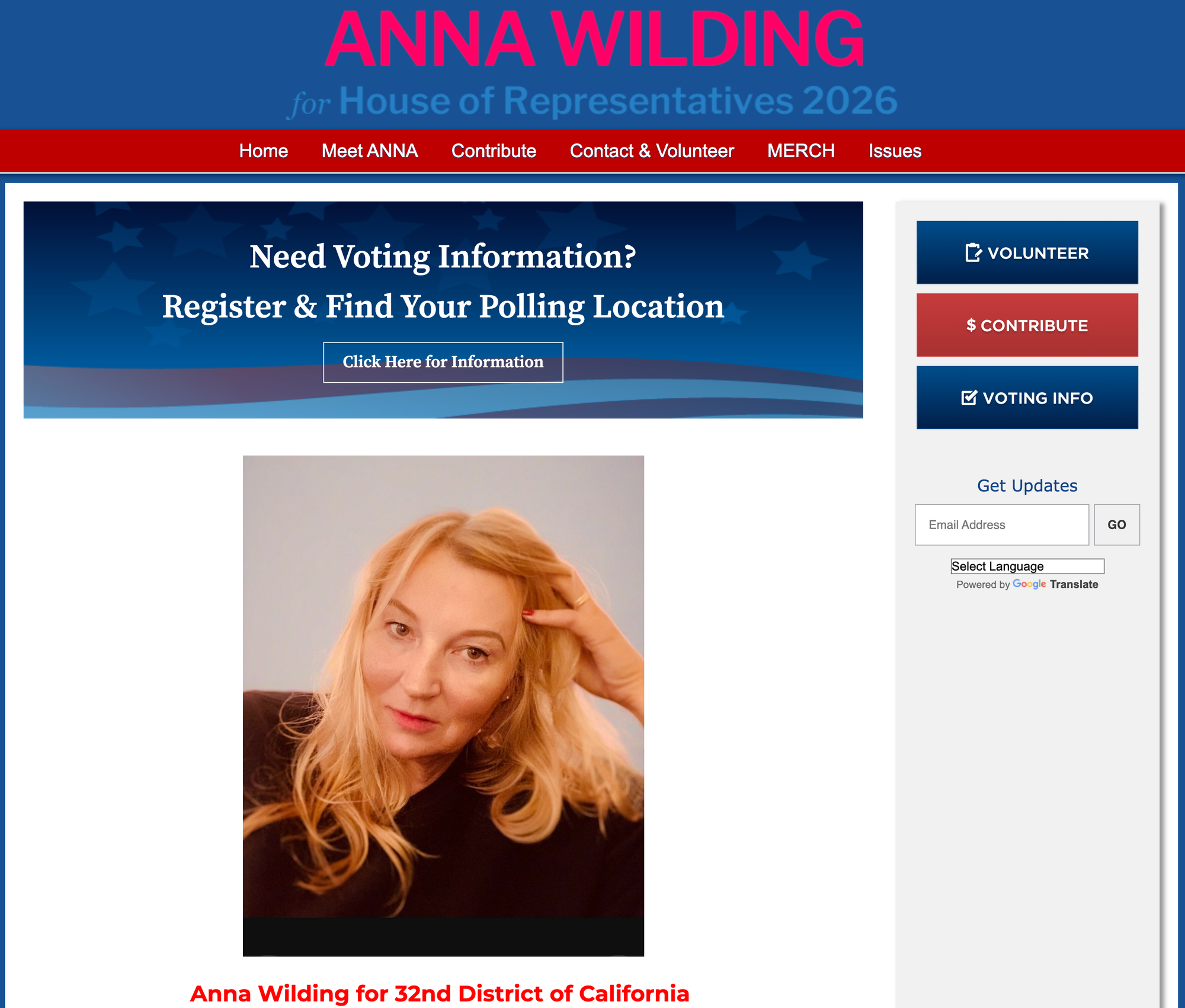 Anna Wilding's Website