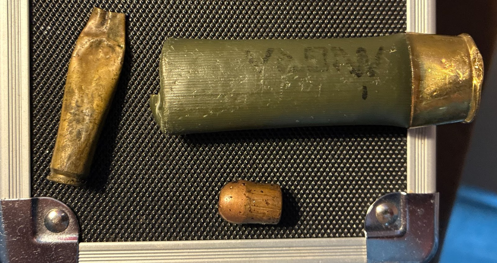 Three different bullets