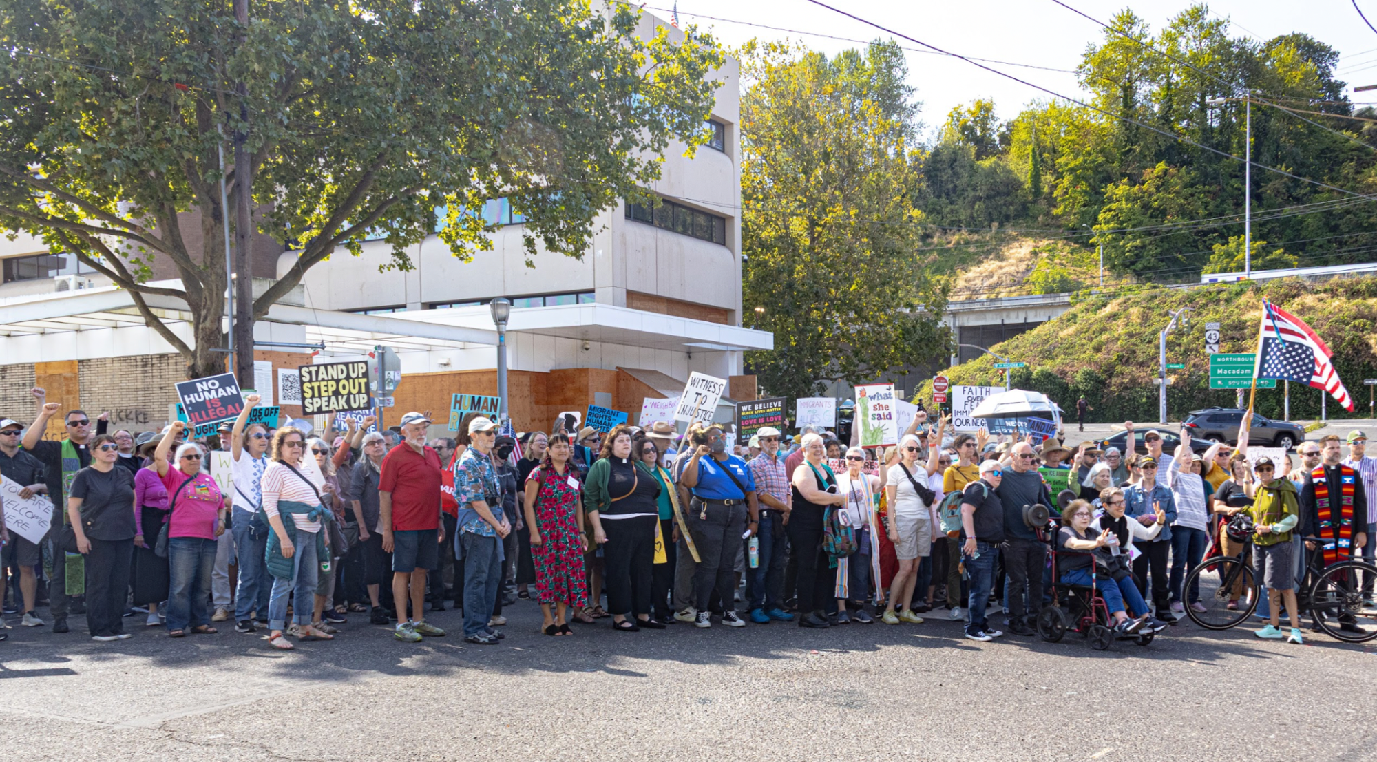 Pastors and protestors