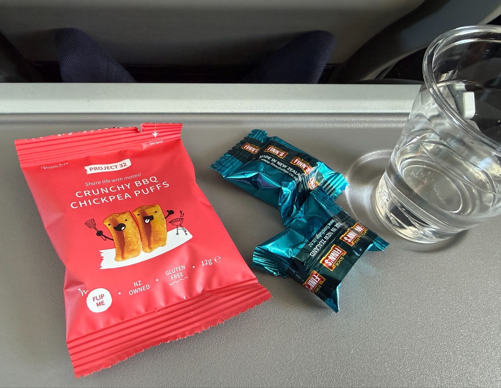 Project 32 chickpea pulls on a Friday flight