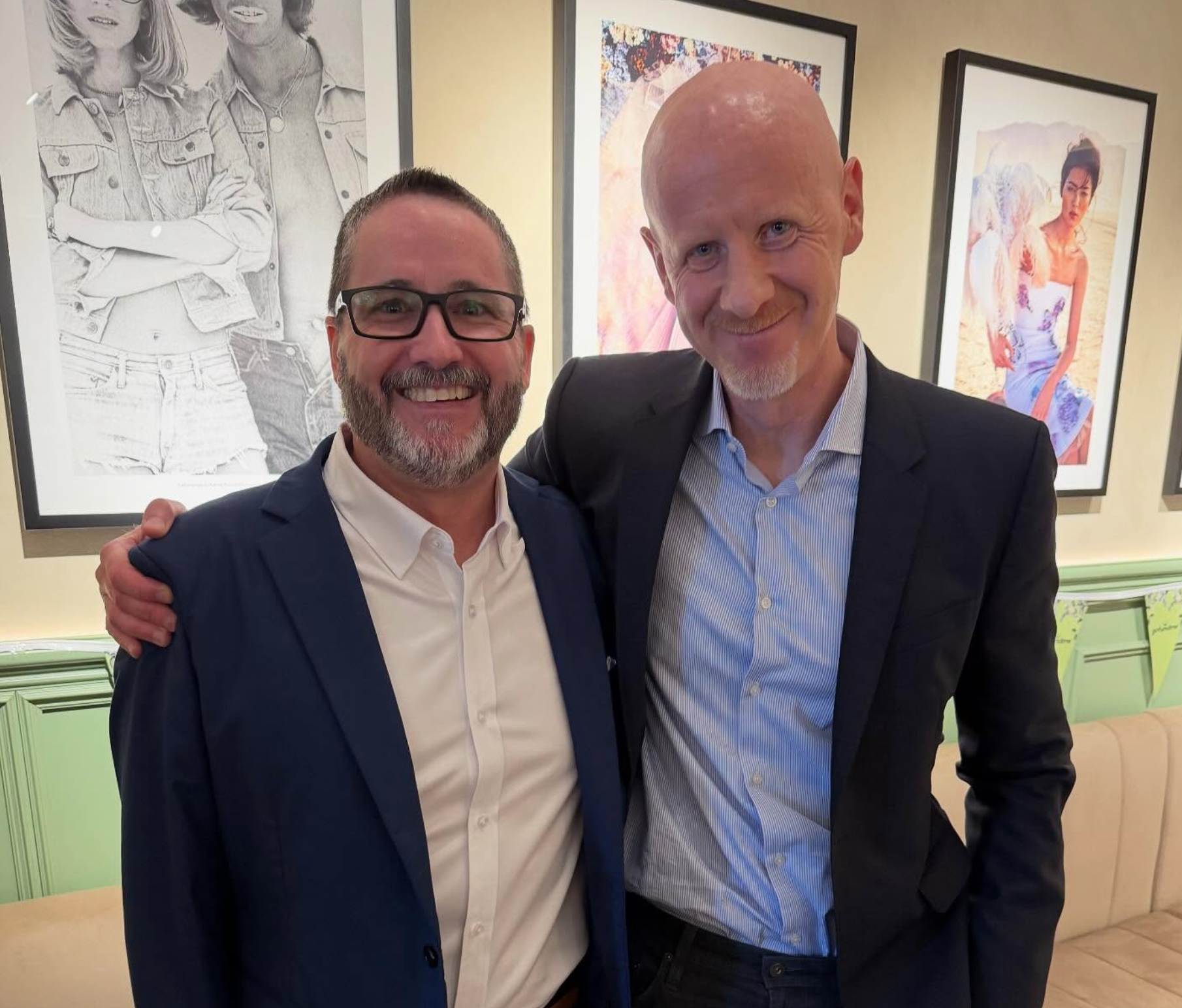Doug with GoFundMe CEO