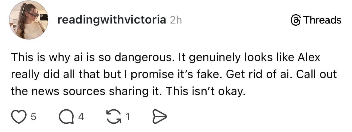 I promise it's fake