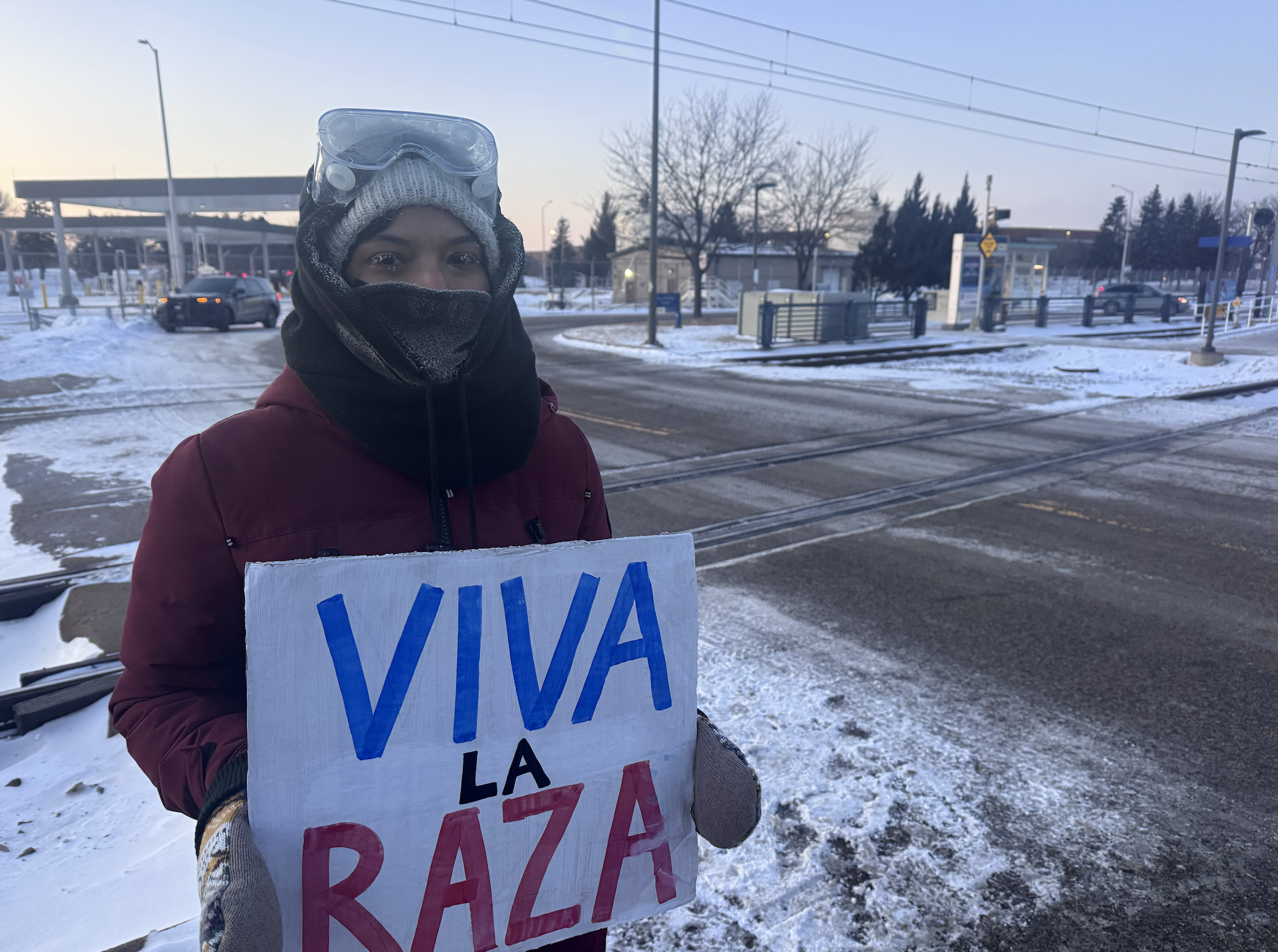 Viva La Raza sign