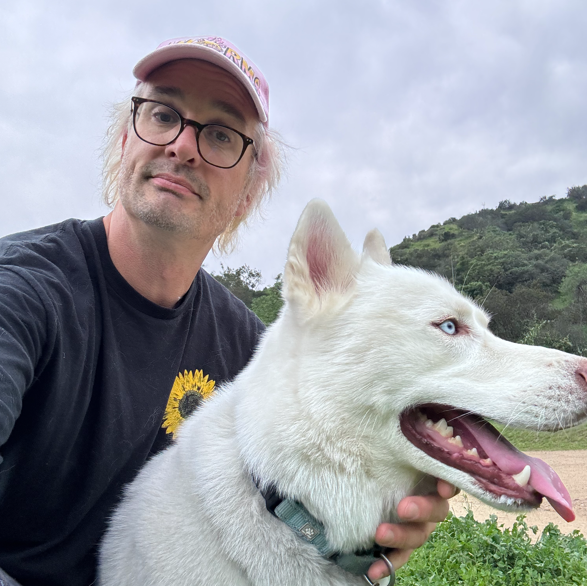 Me and a dog, Stewart