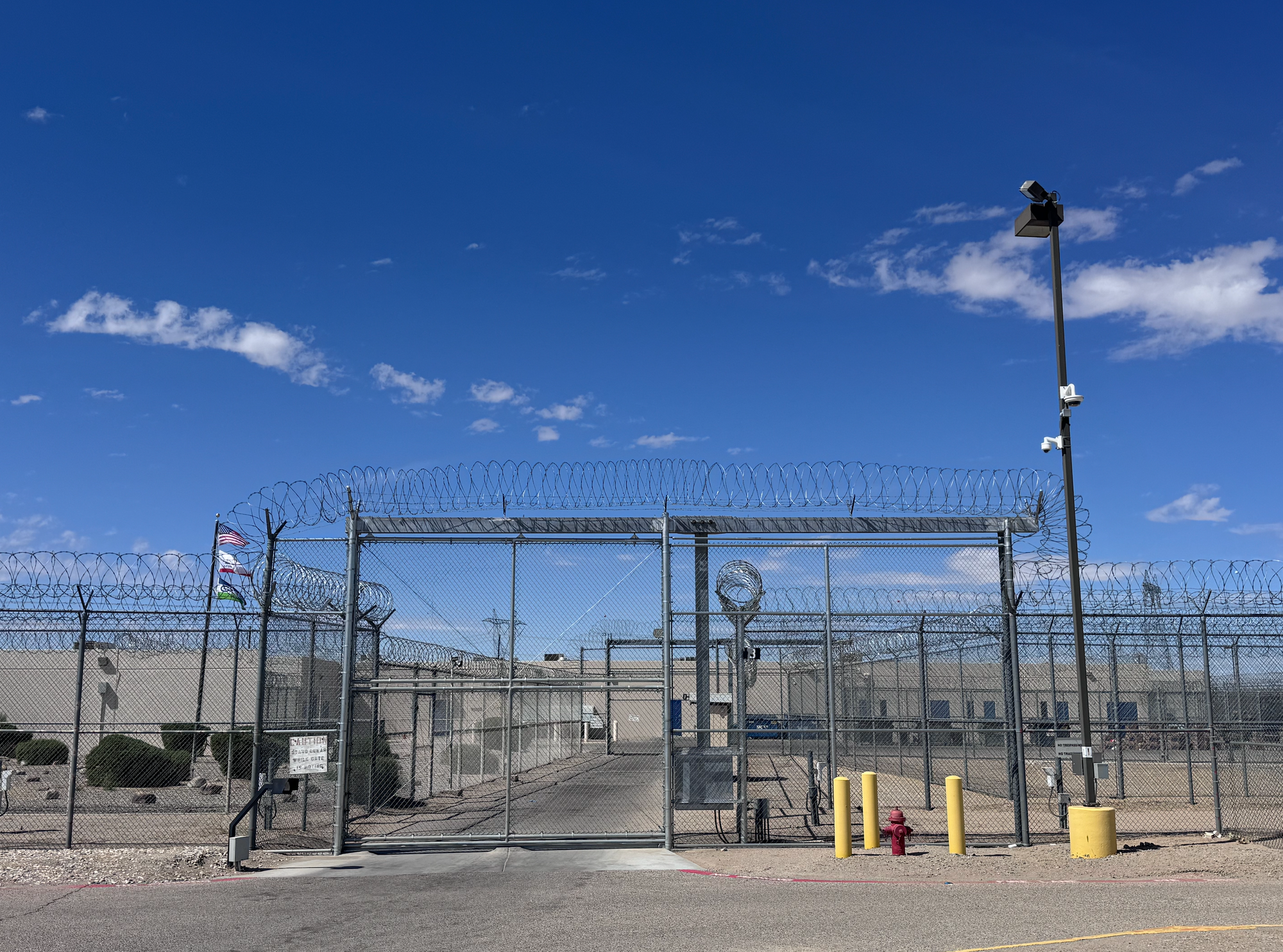 Barbed wire everywhere