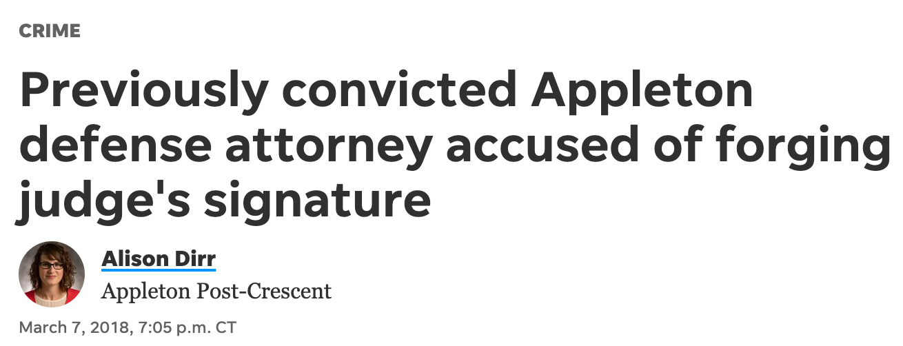 Everlee's dicey old 2014 lawyer in the papers