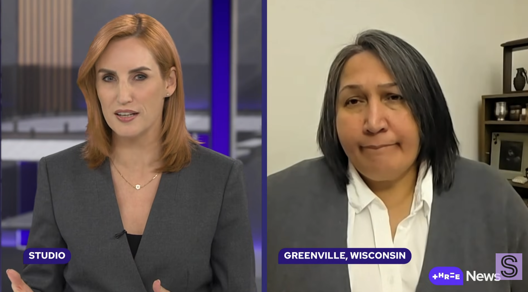 Betty on New Zealand's Three News, with Samantha Hayes.