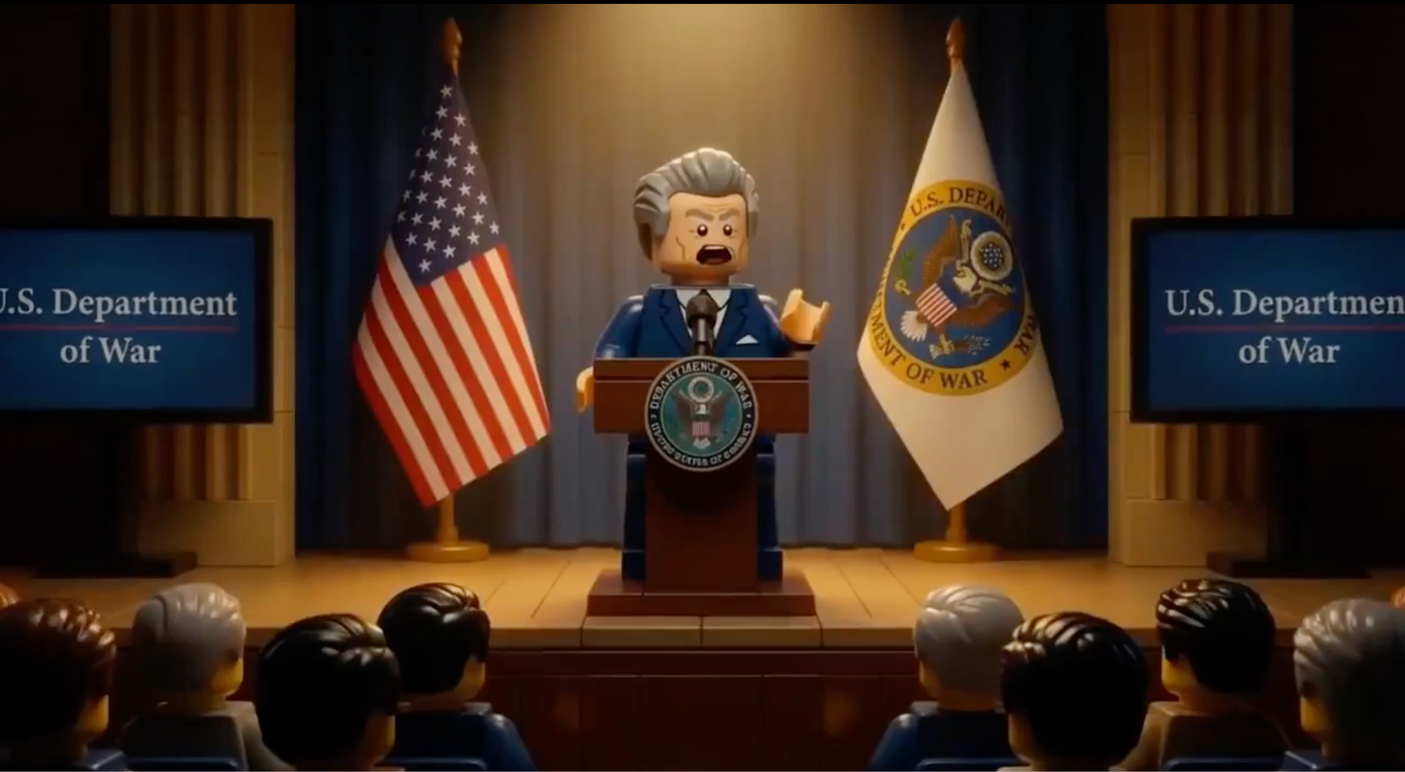 A lego Pete Hegseth