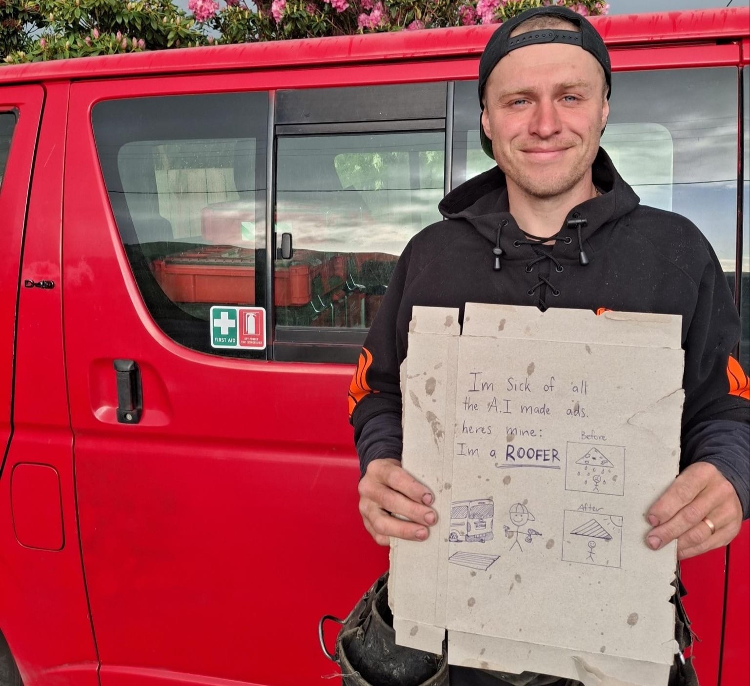 The Kiwi roofer with the original