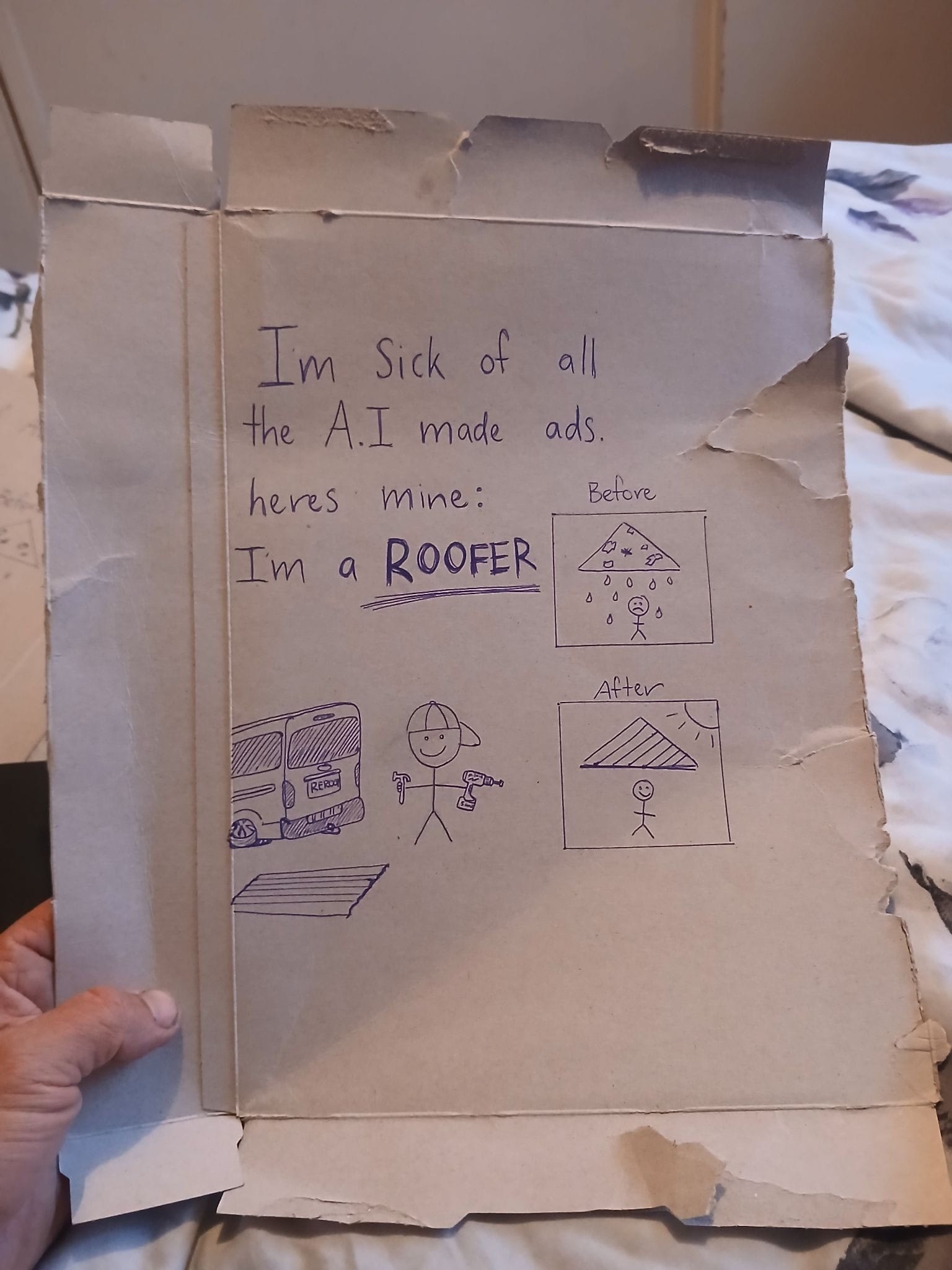 The cereal box