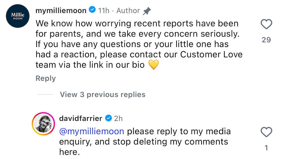 Please reply to me