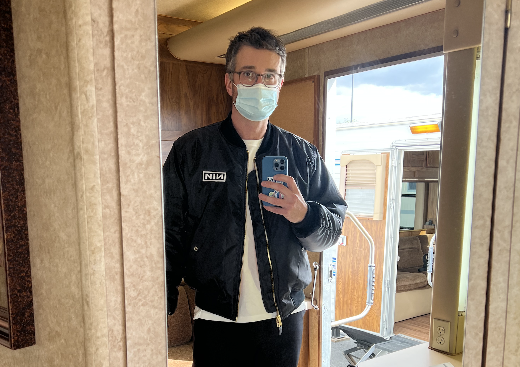 Me in my trailer!