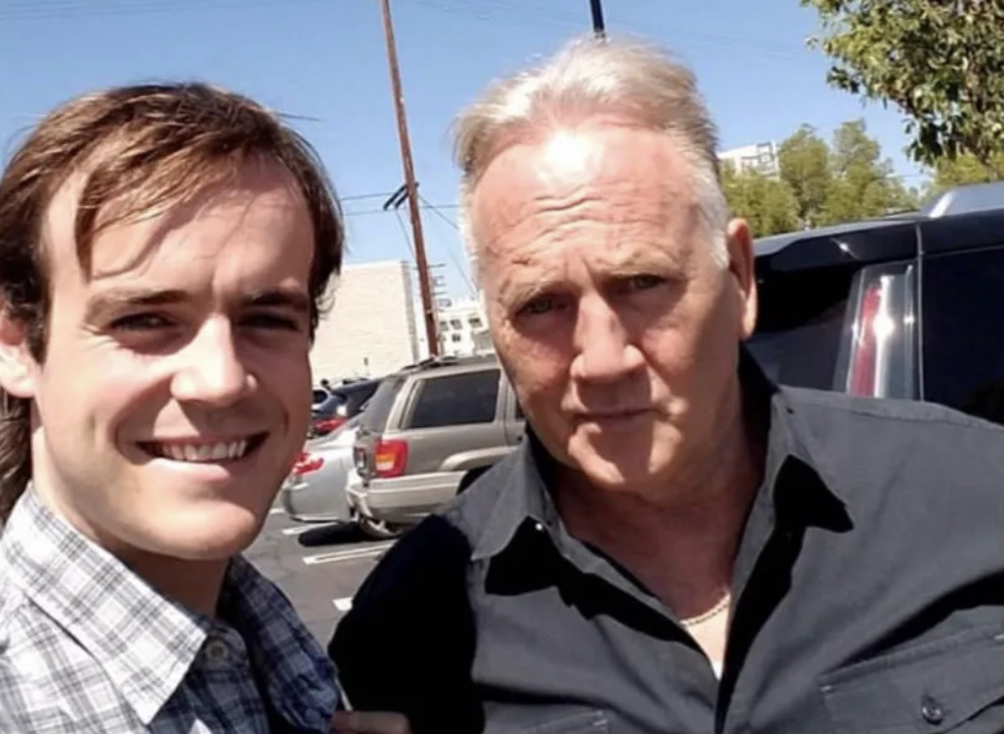 Daniel Smith with Brian Wolfe.