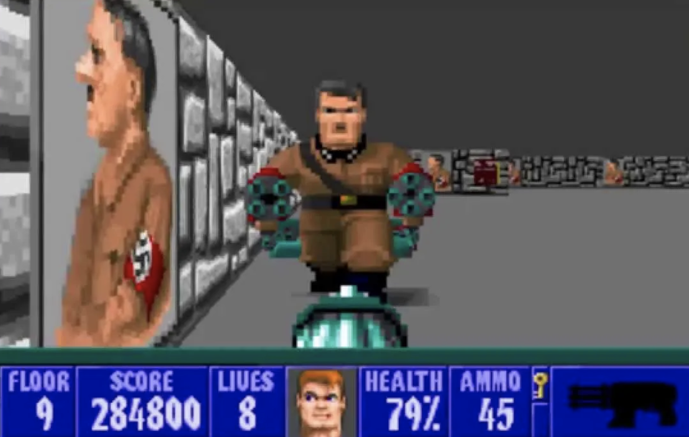 Adolf Hitler in Wolf3D