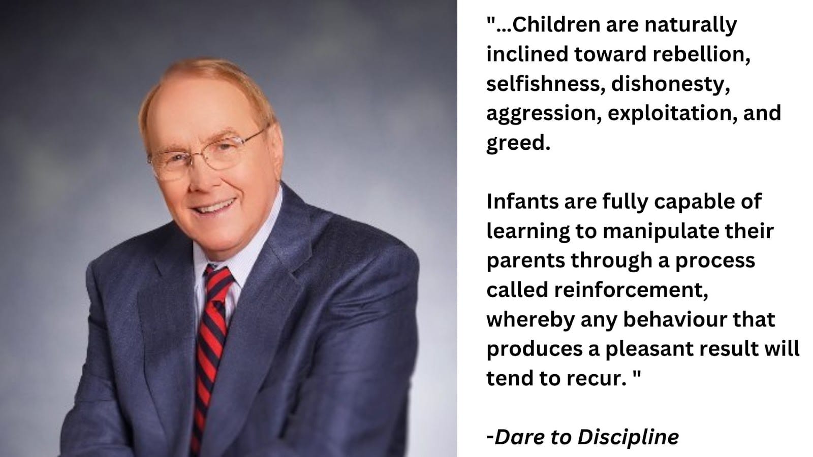 “Children are naturally inclined toward rebellion, selfishness, dishonesty…”