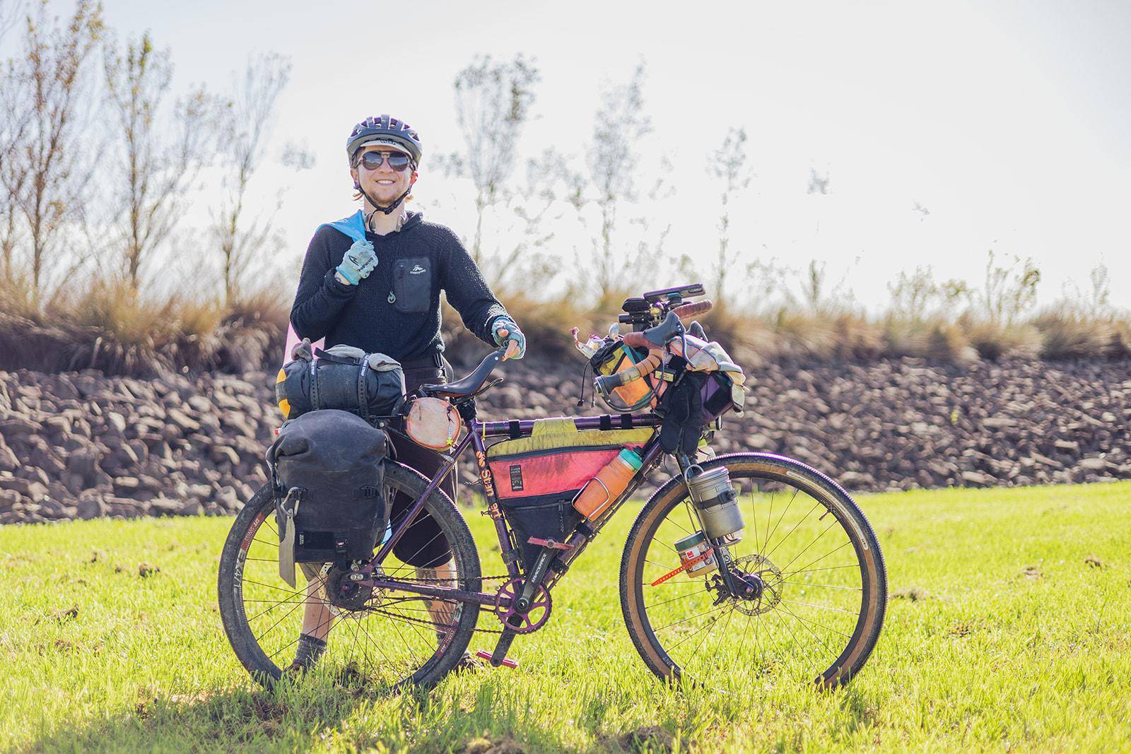 Robbie Danger Webb on his bike