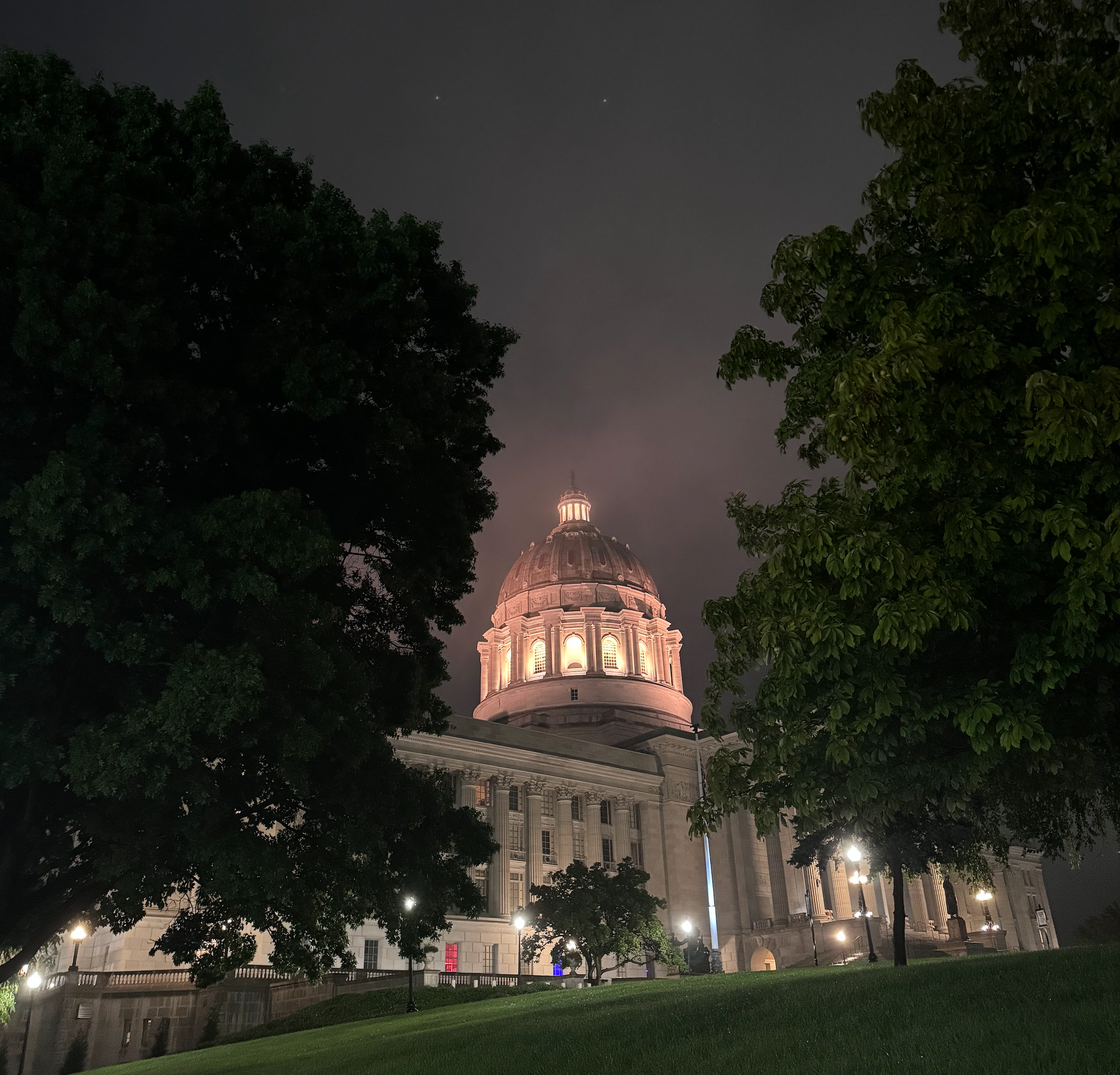 The Missouri State Capitol building.