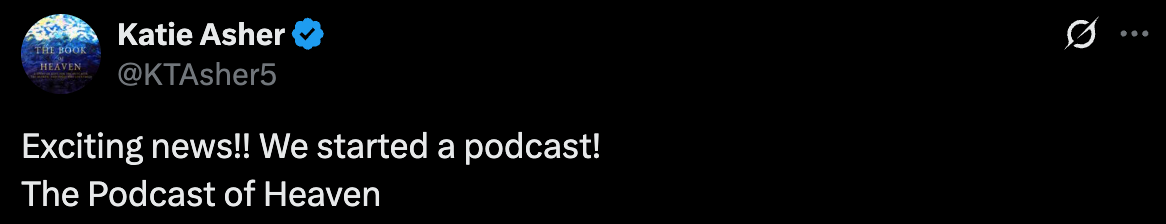 Exciting news we are starting a podcast! tweet