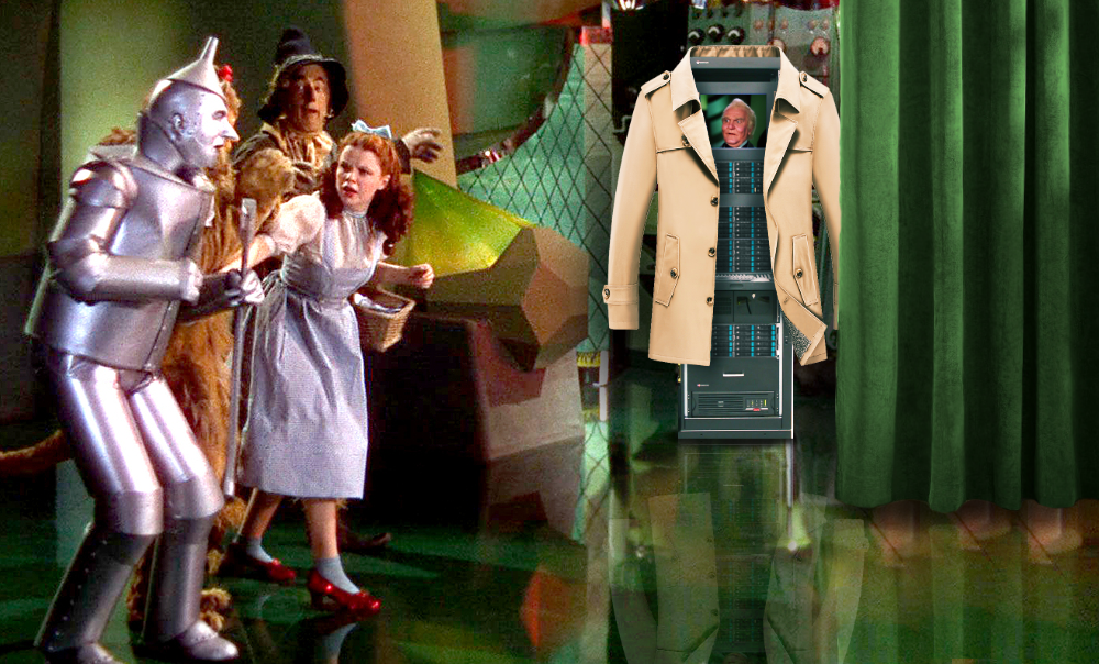 Scene in the Wizard of Oz
